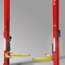 LED light kits for two post lifts